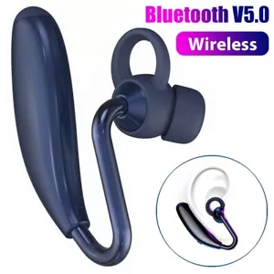 Bluetooth 5.0 Headset Trucker Earpiece Noise Cancelling Headphones - Picture 1 of 9