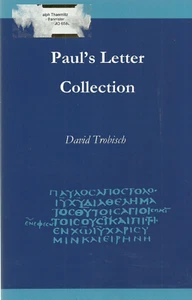 PAUL'S LETTER COLLECTION: TRACING THE ORIGINS (2001) DAVID TROBISCH - Picture 1 of 1