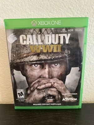 Call Of Duty WWII Microsoft Xbox One COD WW2 World War 2 - Image 1 of 4