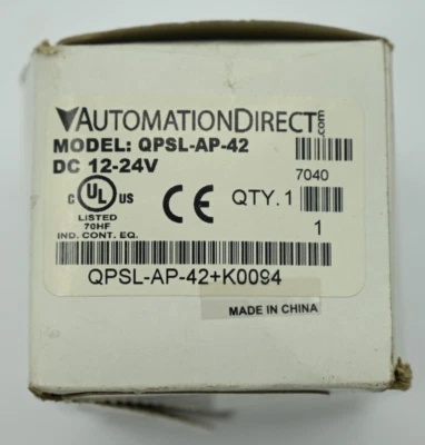 Automation Direct QPSL-AP-42Digital Pressure Sensor NEW in Box - Image 1 of 3