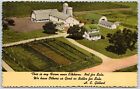 Postcard WI Elkhorn Wisconsin Morrissy & Gilbert Farm Brokers Walworth Co B52