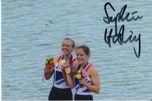 FOTO SOPHIE HOSKING FIRMADA A MANO GRAN BRITÁNICA 6X4 LONDRES 2012 3. - Imagen 1 de 1