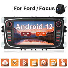 Car Stereo Radio Android 12 BT For Ford Focus Kuga Mondeo Galaxy C/S-Max SWC DAB