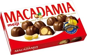 Meiji, Macadamia Chocolate, Basic Milk Chocolate / Brown Sugar, S10 - Picture 1 of 4