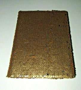 PAPIER STUDIO DELUXE GOLD FUNKELN PAILLETTEN DEKO TAGEBUCH - Bild 1 von 7