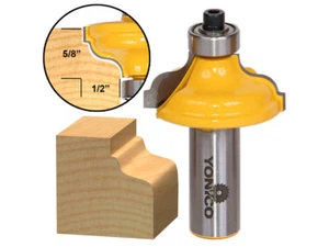 1/2" Ogee Fillet Edge Forming Router Bit - 1/2" Shank - Yonico 13180 - Picture 1 of 1