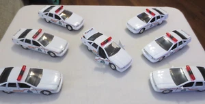 Road Champs RCMP GRC Police Car Toy Chevy Caprice 1993 Cruiser Diecast Lot of 7 - Picture 1 of 11