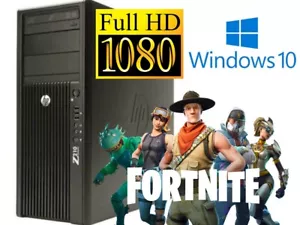 HP Gaming PC Desktop I7 GTX745 256GB SSD + 3TB 16GB RAM WINDOWS 10 WIFI - Picture 1 of 10