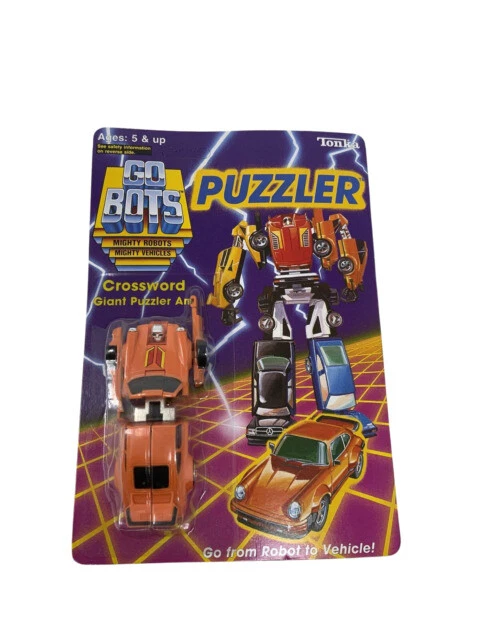 Tonka GoBots Puzzler: Crossword - Giant Puzzler Arm Action Figure