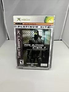 Tom Clancy's Splinter Cell (Microsoft Xbox, 2002) - Picture 1 of 2