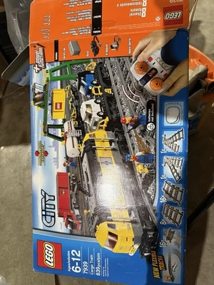 Preowned Complete LEGO CITY: Freight Train (7939) With Instructions And Box - Image 1 of 4