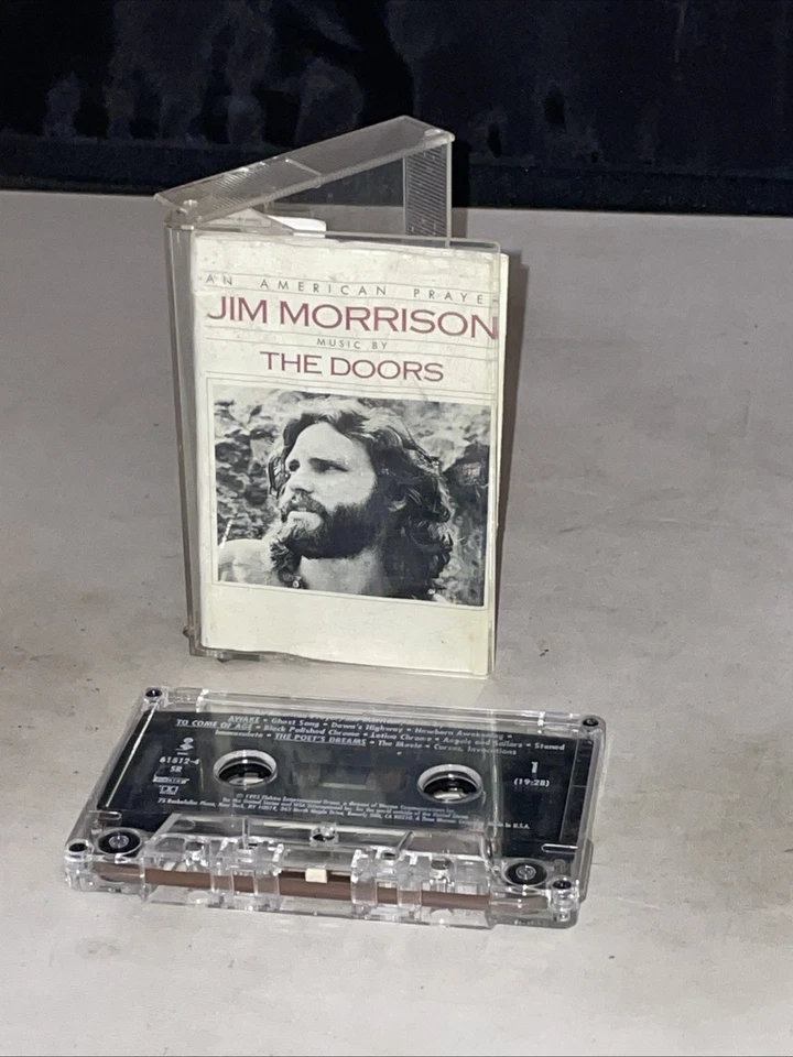 JIM MORRISON THE DOORS AN AMERICAN PRAYER Cassette Tape Reissue Rock Blues Rare - Image 1 of 1