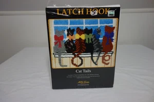 MCG TEXTILES LATCH HOOK KIT 37764 CAT TAILS 33 X 25" FACTORY SEALED NEW - Picture 1 of 4