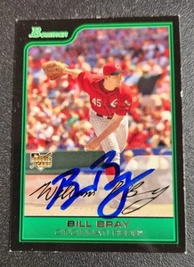 Bill Bray Autograph Signed 2006 Bowman RC Cincinnati Reds - Picture 1 of 1