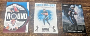 Jonathon Brooks Rookie Card Lot 3 Different RC Carolina Panthers Stallions - Picture 1 of 2