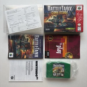 Battletanx Global Assault Nintendo 64 Auténtico N64 Sello Completo En Caja En Caja - Imagen 1 de 19