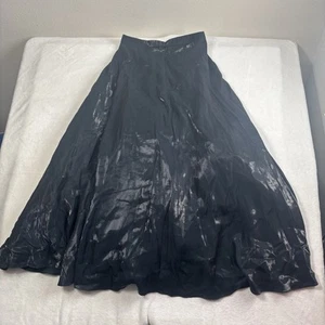 VTG JS Collections Formal Black Skirt Long Evening Women's Size 12 - Picture 1 of 9