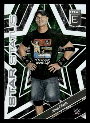 2023 Donruss Elite WWE #10 John Cena Star Status Green - Image 1 of 2