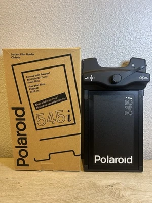 Vtg Polaroid 545i 4X5 Film Holder Back works with Polaroid, Readyload, Quickload - Image 1 of 4