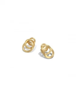 OB938 Y Marco Bicego / Jaipur Link / A Lobe Earrings / Yellow Gold - Picture 1 of 2