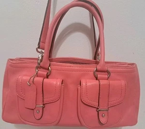 Worthington  Multi Pockets Baguette Safari Handbag Y2K EUC Leather - Picture 1 of 7