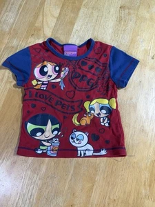 Y2K Jerry Leigh Powderpuff Girls T-Shirt Kids Girls Size XS - Picture 1 of 3