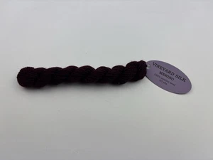 Vineyard Merino Wool Wiltex Threads Non-strandable # M- 1112 Burgundy Lot 1054 - Picture 1 of 4
