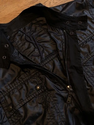 Vintage Saint Laurent Rive Gauche Tom Ford 2003 Nylon Trucker Jacket S 36 Mens - Image 1 of 4