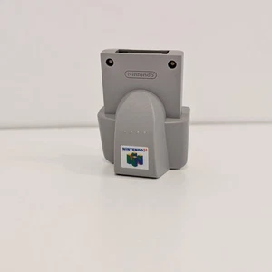Nintendo 64 Controller Rumble Pak Pack N64 Genuine NUS-013 Working - Picture 1 of 5