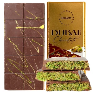 Auténtica barra de chocolate estilo Dubai | 7 OZ de lujosa indulgencia de Oriente Medio - Imagen 1 de 7