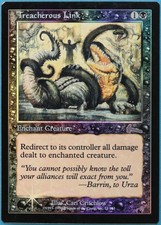 Treacherous Link FOIL Urza's Legacy PLD Black Uncommon CARD (209919) ABUGames