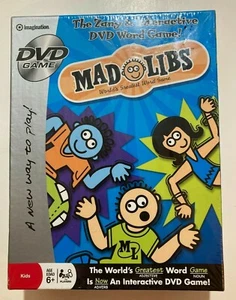  Imagination Mad Libs The Zany & Interactive Word DVD Game NEW Sealed Free Ship - Picture 1 of 3