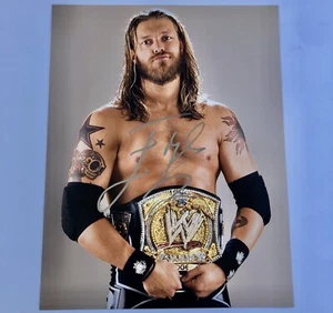 Edge firmato foto 11x14 WWE Adam Copeland autografo AEW - Foto 1 di 2