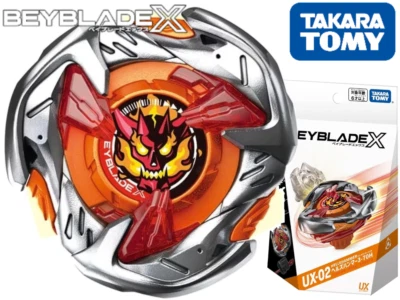 Takara Tomy UX-02 Starter Hells Hammer 3-70H Beyblade X Foto 1 de 4