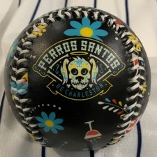 Charleston Riverdogs Alternate Perros Santos Souvenir Baseball Ball
