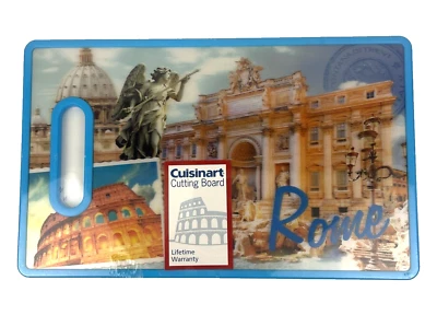 Tabla de cortar Cuisinart 3-D Roma NUEVA Foto 1 de 4