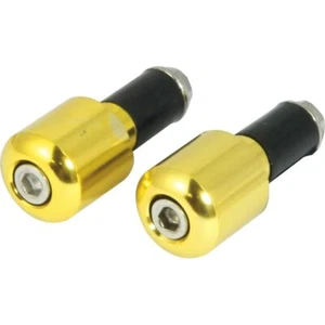 Bike It Moto Motorcycle Motorbike Slim Bar End Weights Gold - 18mm - Picture 1 of 2