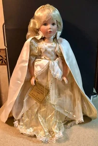 Cinderella Porcelain Doll Danbury Mint new in original box - Picture 1 of 10