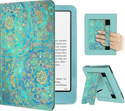 Funda para Kindle Paperwhite 7"/6.8" (12ª/11ª Gen-2024/2021) Plegable Soporte Cubierta Foto 1 de 4