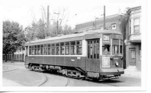 7H202 RP 1950 Philadelphia Transit Co tranvía #4000 '31 Lansdowne' - Imagen 1 de 1