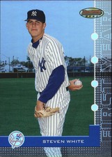2005 (YANKEES) Bowman's Best Silver #77 Steven White FY /99