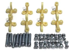 1958 - 1963 Chevrolet Headlight Adjusting Bezel Bucket Brackets- 8 Adjusters - Picture 1 of 1