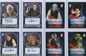 Dr Doctor Who - Autograph Costume Relic Card & Printing Plate Selection NM Topps - Picture 1 of 158