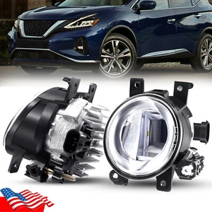 Bumper LED Fog Light Driving Lamp For Murano 2019-2023 Driver & Passenger Side - Picture 1 of 13