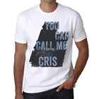 Men's Graphic T-Shirt You Can Call Me Cris Eco-Friendly Limited Edition
