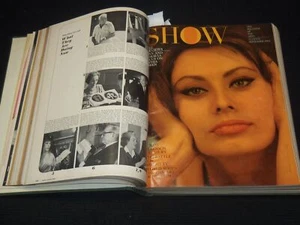 1962 JULY-DECEMBER SHOW MAGAZINE BOUND VOLUME - NICE COVERS - PHOTOS - KD 5707 - Imagen 1 de 13