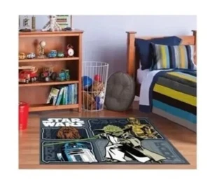 Star Wars Akzent Teppich 26,3 Zoll x 39,5 Zoll - robust, pflegeleicht & rutschfeste Rückseite - Bild 1 von 6