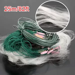 Lixada 25m 3 Schichten Monofile Angeln Fisch Kiemennetz mit Schwimmer H2W8 - Bild 1 von 9