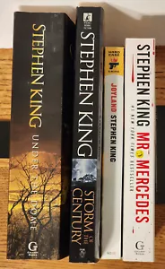 Stephen King 1st Ed TPB Lot:Joyland/Mr. Mercedes/Storm of the Century/Under Dome - Picture 1 of 10