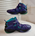 Nike Air LeBron James Soldier Size 6.5Y Basketball Charlotte Hornets Shoes NBA